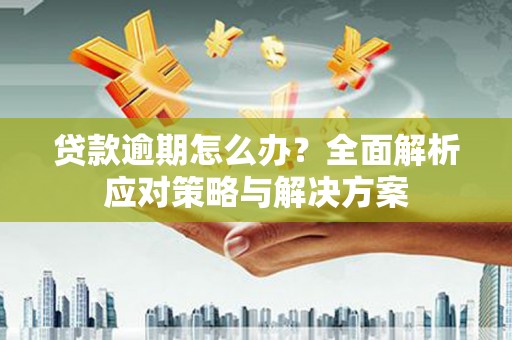 太保贷款逾期怎么办？全面解析应对策略与解决方案