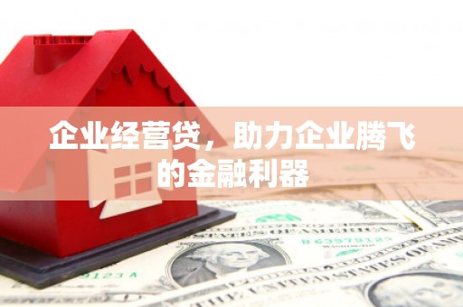 太保企业经营贷，助力企业腾飞的金融利器