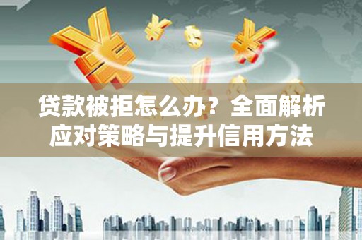 太保贷款被拒怎么办？全面解析应对策略与提升信用方法