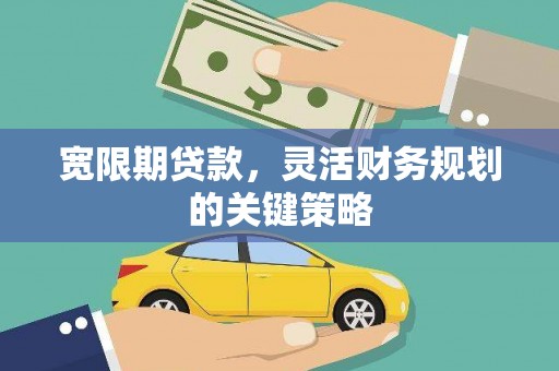太保宽限期贷款，灵活财务规划的关键策略
