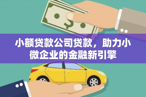 太保小额贷款公司贷款，助力小微企业的金融新引擎