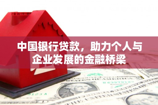 太保中国银行贷款，助力个人与企业发展的金融桥梁