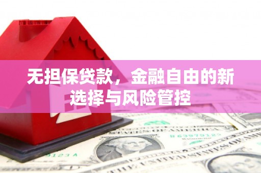 太保无担保贷款，金融自由的新选择与风险管控