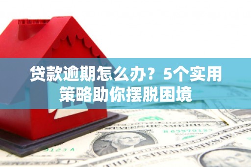 太保贷款逾期怎么办？5个实用策略助你摆脱困境