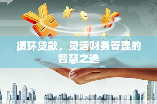 太保循环贷款，灵活财务管理的智慧之选