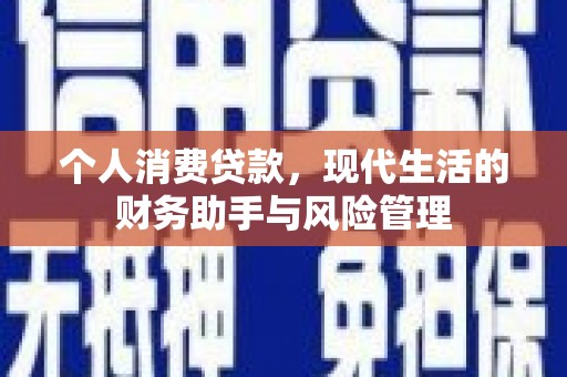 太保个人消费贷款，现代生活的财务助手与风险管理