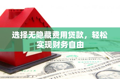 太保选择无隐藏费用贷款，轻松实现财务自由