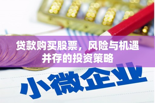 太保贷款购买股票，风险与机遇并存的投资策略