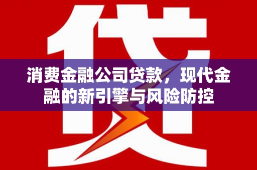 太保消费金融公司贷款，现代金融的新引擎与风险防控
