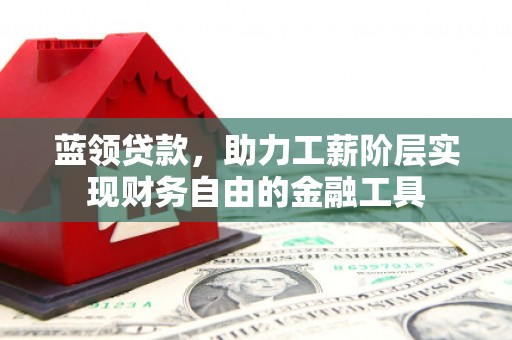 太保蓝领贷款，助力工薪阶层实现财务自由的金融工具