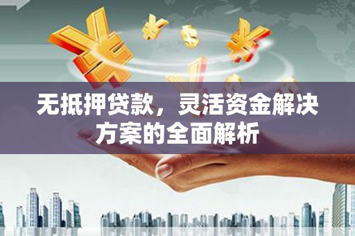 太保无抵押贷款，灵活资金解决方案的全面解析