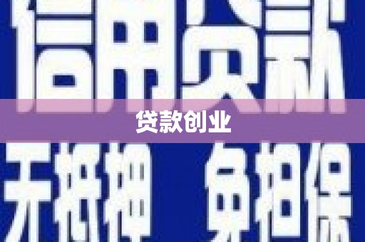 太保贷款创业