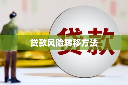 太保贷款风险转移方法