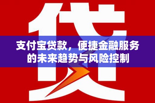 太保支付宝贷款，便捷金融服务的未来趋势与风险控制