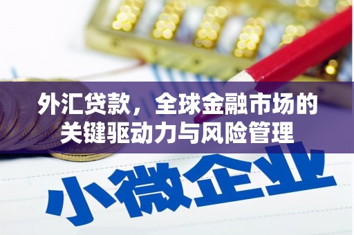 太保外汇贷款，全球金融市场的关键驱动力与风险管理