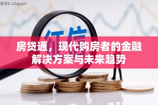 太保房贷通，现代购房者的金融解决方案与未来趋势
