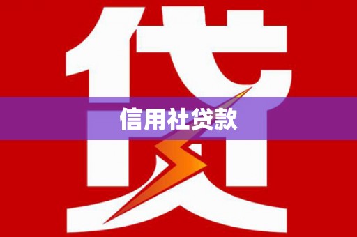 太保信用社贷款