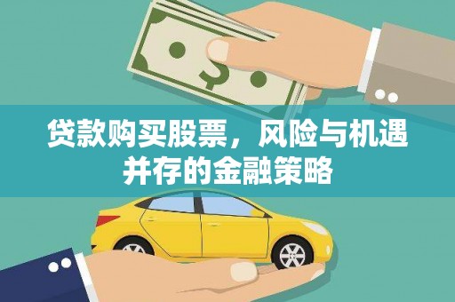 太保贷款购买股票，风险与机遇并存的金融策略