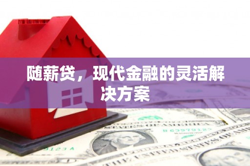 太保随薪贷，现代金融的灵活解决方案