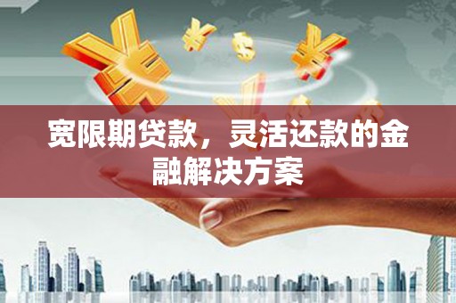 太保宽限期贷款，灵活还款的金融解决方案