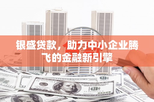 太保银盛贷款，助力中小企业腾飞的金融新引擎