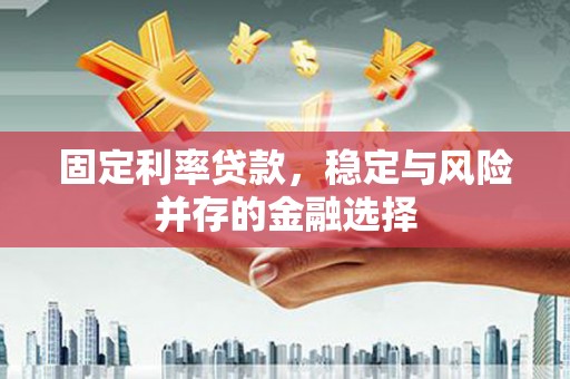 太保固定利率贷款，稳定与风险并存的金融选择