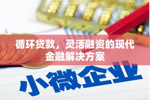 太保循环贷款，灵活融资的现代金融解决方案