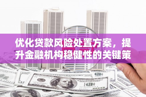 太保优化贷款风险处置方案，提升金融机构稳健性的关键策略