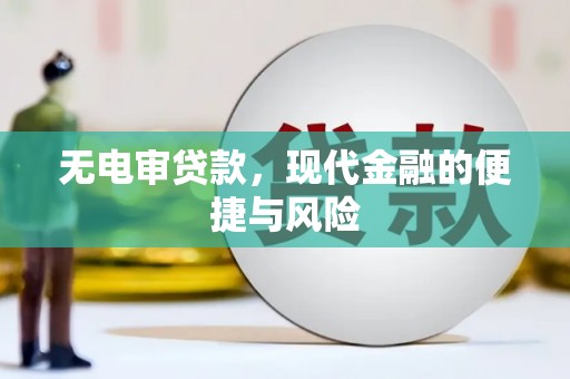 太保无电审贷款，现代金融的便捷与风险