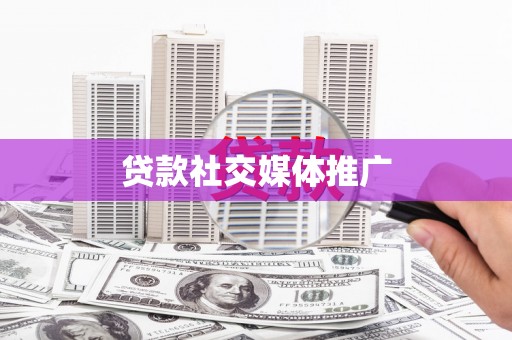 太保贷款社交媒体推广