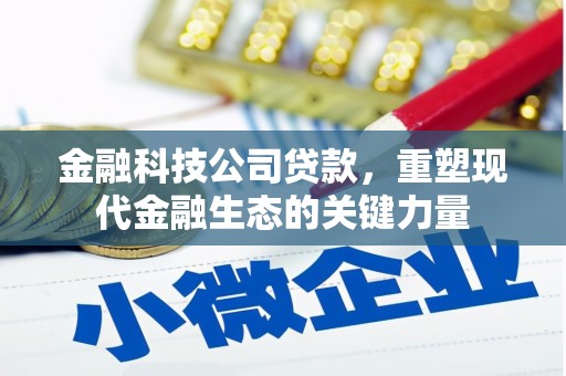 太保金融科技公司贷款，重塑现代金融生态的关键力量