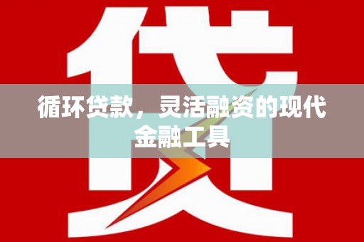太保循环贷款，灵活融资的现代金融工具