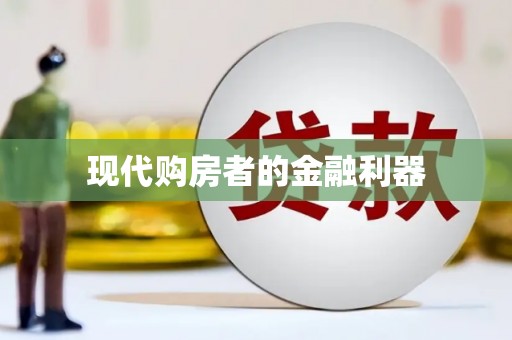 太保现代购房者的金融利器