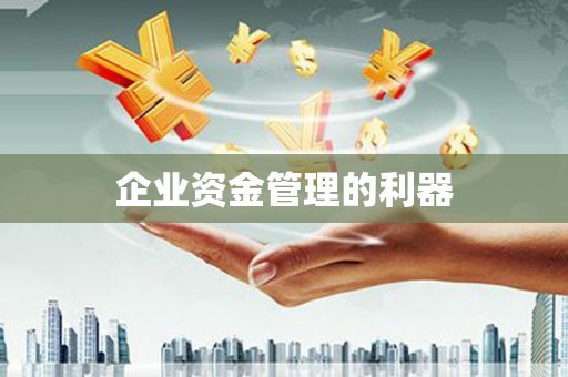 太保企业资金管理的利器