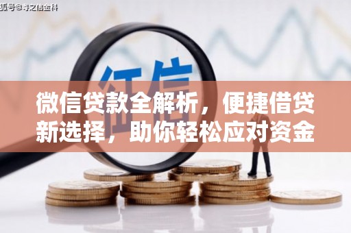 太保微信贷款全解析，便捷借贷新选择，助你轻松应对资金需求